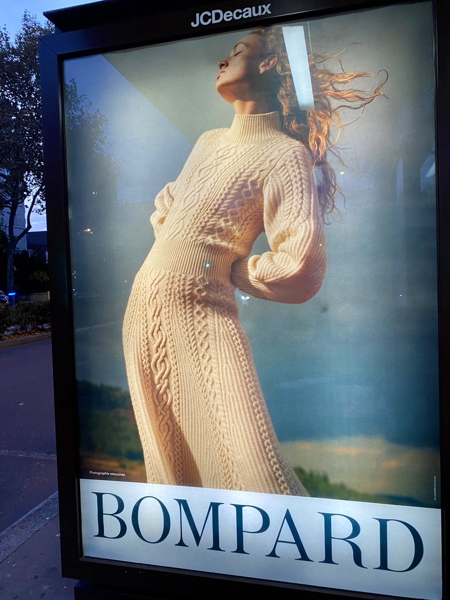 PaulineGraziani's tweet image. Je cherche les seins dans cette publicité #Bompard