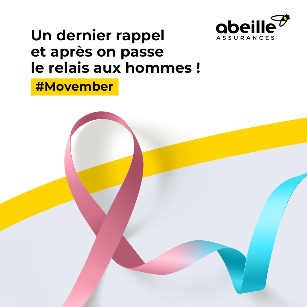 [#OctobreRose - #Movember] Même combat ! 💪
Sensibiliser c’est notre rôle. Aller vous faire dépister, c’est le vôtre. 
🗓️ Messieurs, mesdames, à vos agendas ! 

#PréventionSanté #Cancer