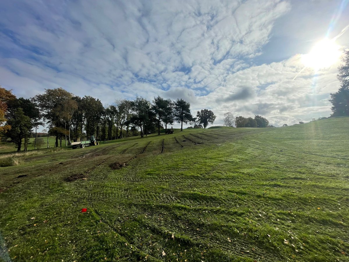 Drainage team have been hard at it <a href="/SandMoorGC/">Sand Moor Golf Club</a> working with Joe and team to make sure of a good tidy job before winter sets in