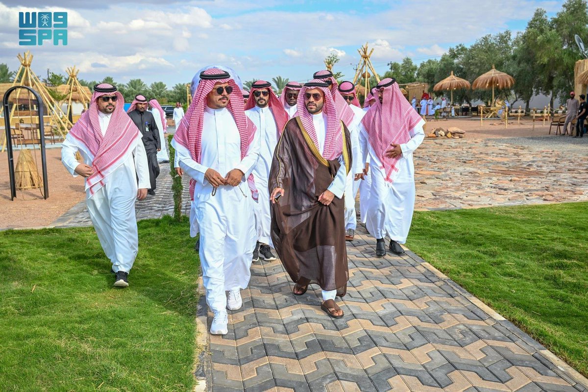 SPAregions's tweet photo. نائب أمير حائل يدشن منتجع ومربط "محجة" في محافظة الشملي.
https://t.co/je47fKtpYP
#واس_عام https://t.co/aOcrsxBX27