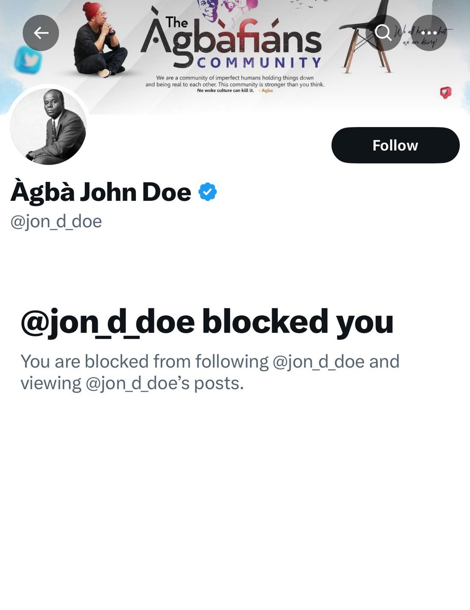 _LadyVictoria's tweet image. So he blocked me cos I had a contrary opinion on the ridiculous list he made that should make a woman stay with her husband. lol