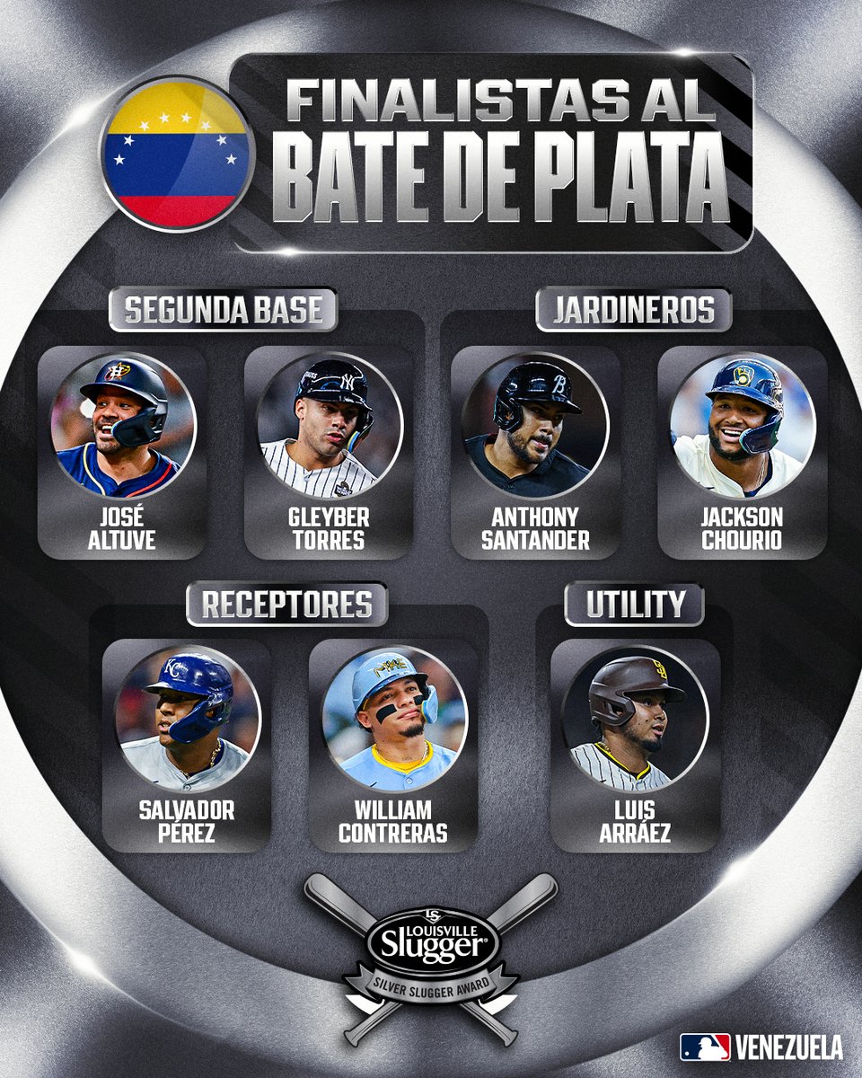 El #ArepaPower presente con 7 finalistas al Premio Bate de Plata 2024. 🇻🇪