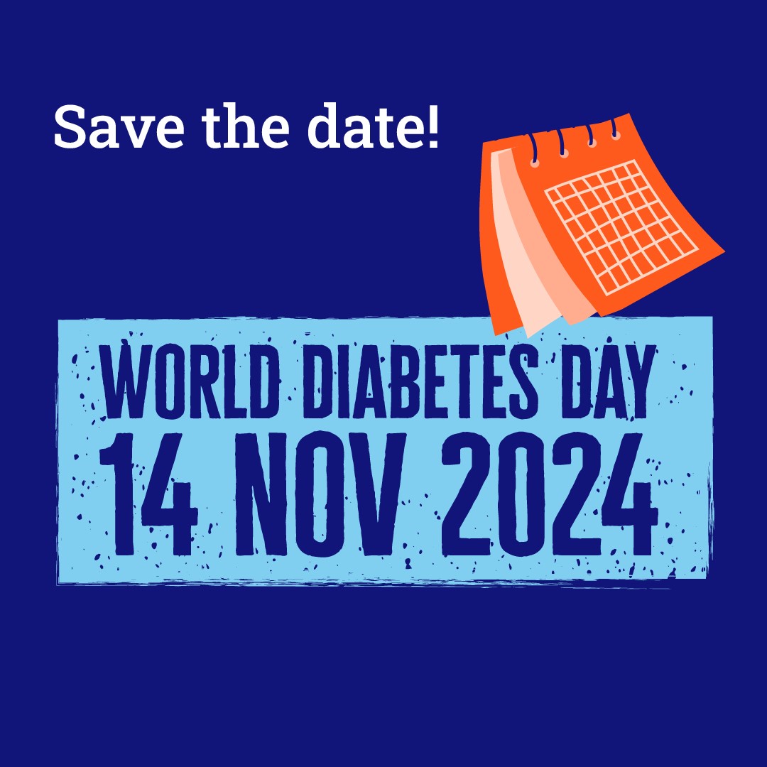 🗓 Save the date for #WorldDiabetesDay! 
 
We're setting out to tackle stigma and the harmful effect it can have on people living with diabetes.
 
Help us raise awareness and start changing the mindset 💙 👇

orlo.uk/WorldDiabetesD…