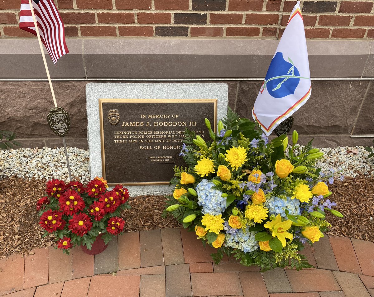 On this day, we remember the ultimate sacrifice of Patrolman James J. Hodgdon III badge #66, who gave his life in the line of duty serving the community of Lexington. Our thoughts and prayers are with the Hodgdon family and friends as we remember this great hero.