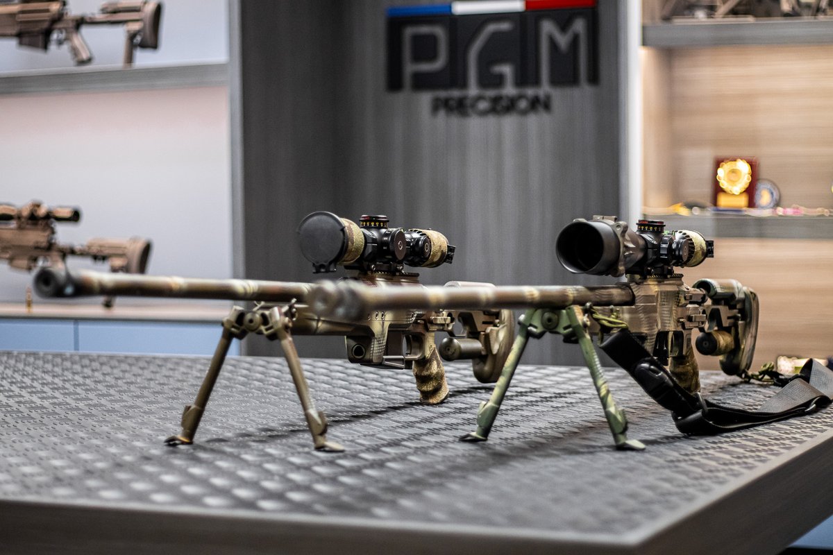 PGMPrecision's tweet photo. PGM Ultima Ratio &amp; PGM Mini Hécate II 🔥
Which one is your favourite?

#sniper #rifle #pgm #pgmprecision #weapon #gun #army #military #longrangeshooting #sportshooting https://t.co/cfcgqEd2pm