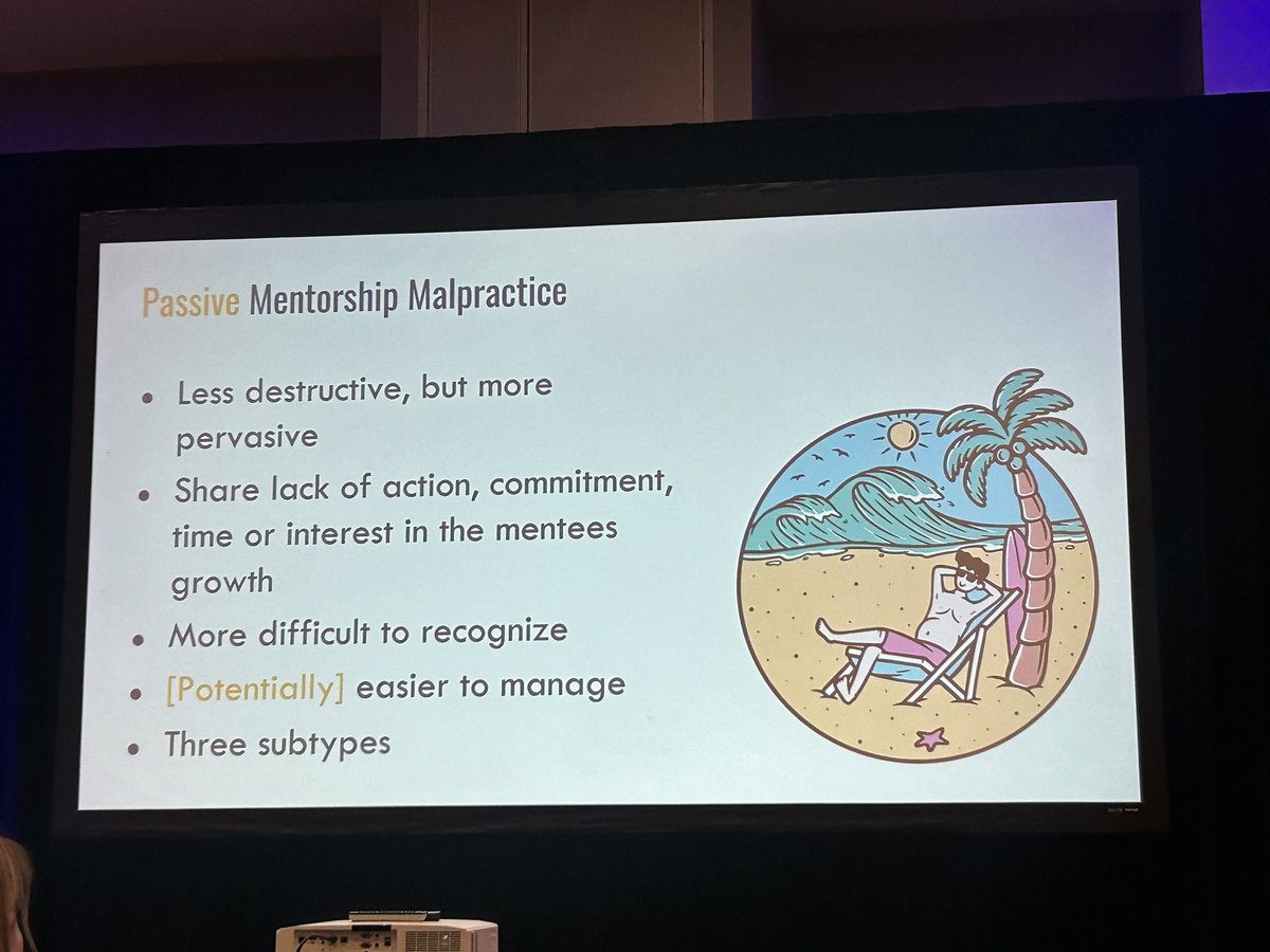 Lilia Cervantes (@cervantes_lily1) on Twitter photo Mentorship Academy—the one and only <a href="/vineet_chopra/">Vineet Chopra</a> on “Mentorship Malpractice”
-Two categories: (1) active (dysfunctional behavior/easy to spot) & (2) passive (insidious).
jamanetwork.com/journals/jama/… Mentorship Academy—the one and only <a href="/vineet_chopra/">Vineet Chopra</a> on “Mentorship Malpractice”
-Two categories: (1) active (dysfunctional behavior/easy to spot) & (2) passive (insidious).
jamanetwork.com/journals/jama/…