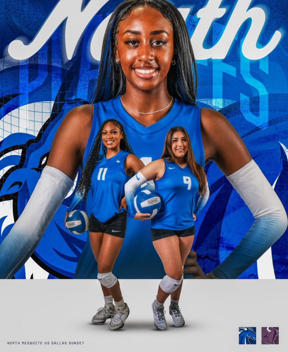 Come out tonight and cheer on <a href="/vb_stallion/">Lady Stallion Volleyball</a> as the compete is Round 1 of Playoffs!

North Mesquite vs Sunset
📆November 4th 
📍Skyline HS
⏰7 PM

<a href="/mesquiteisdATH/">Mesquite ISD Athletics</a> 
#NorthsidePride #WinningHappensHere