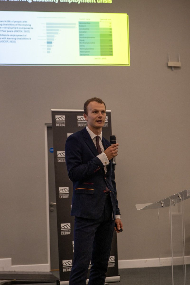 Join the ISEND Research Cluster Symposium on 11.11.24, from 4-5pm.
Wykeham Bosworth-Nightingale will present the University of Derby Supported Internship pilot in collaboration with St Martins School. Register for this free event online via Teams.
buff.ly/3YGeVmy