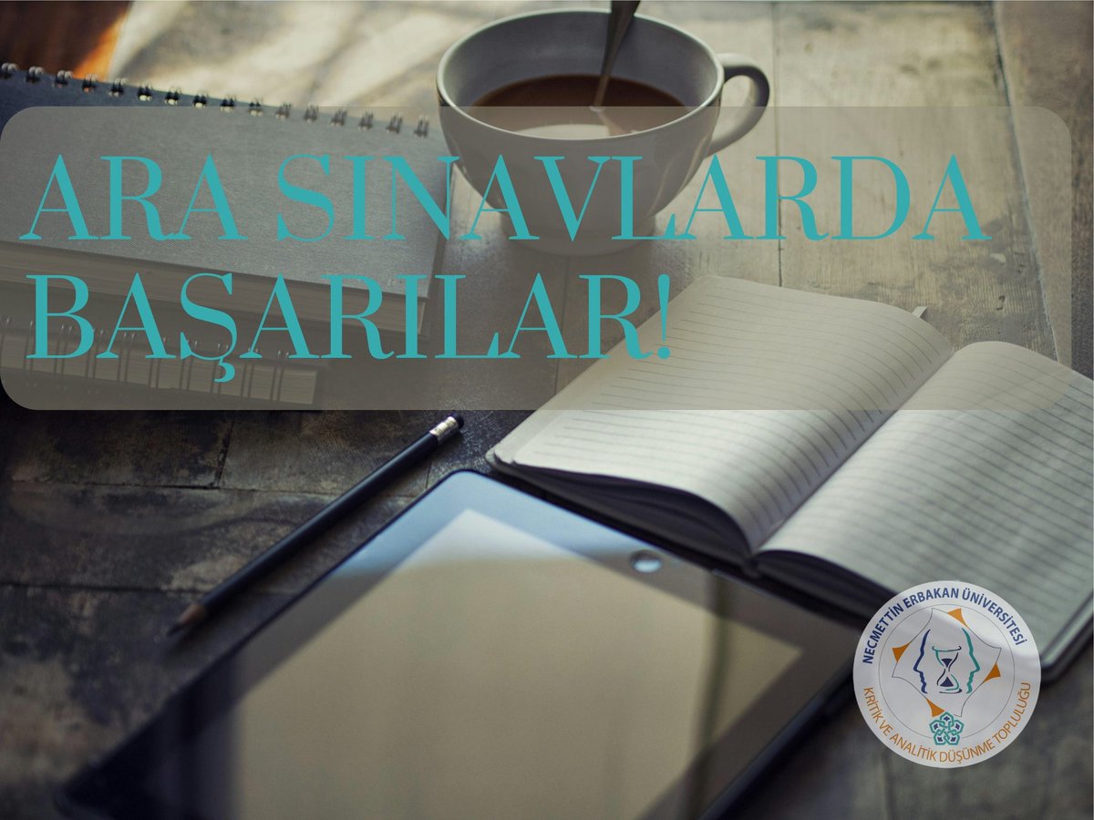 Arkadaşlarımıza ara sınavlarında başarılar dileriz! 💫💯

#neukad
#kritikanalitikdüşünme