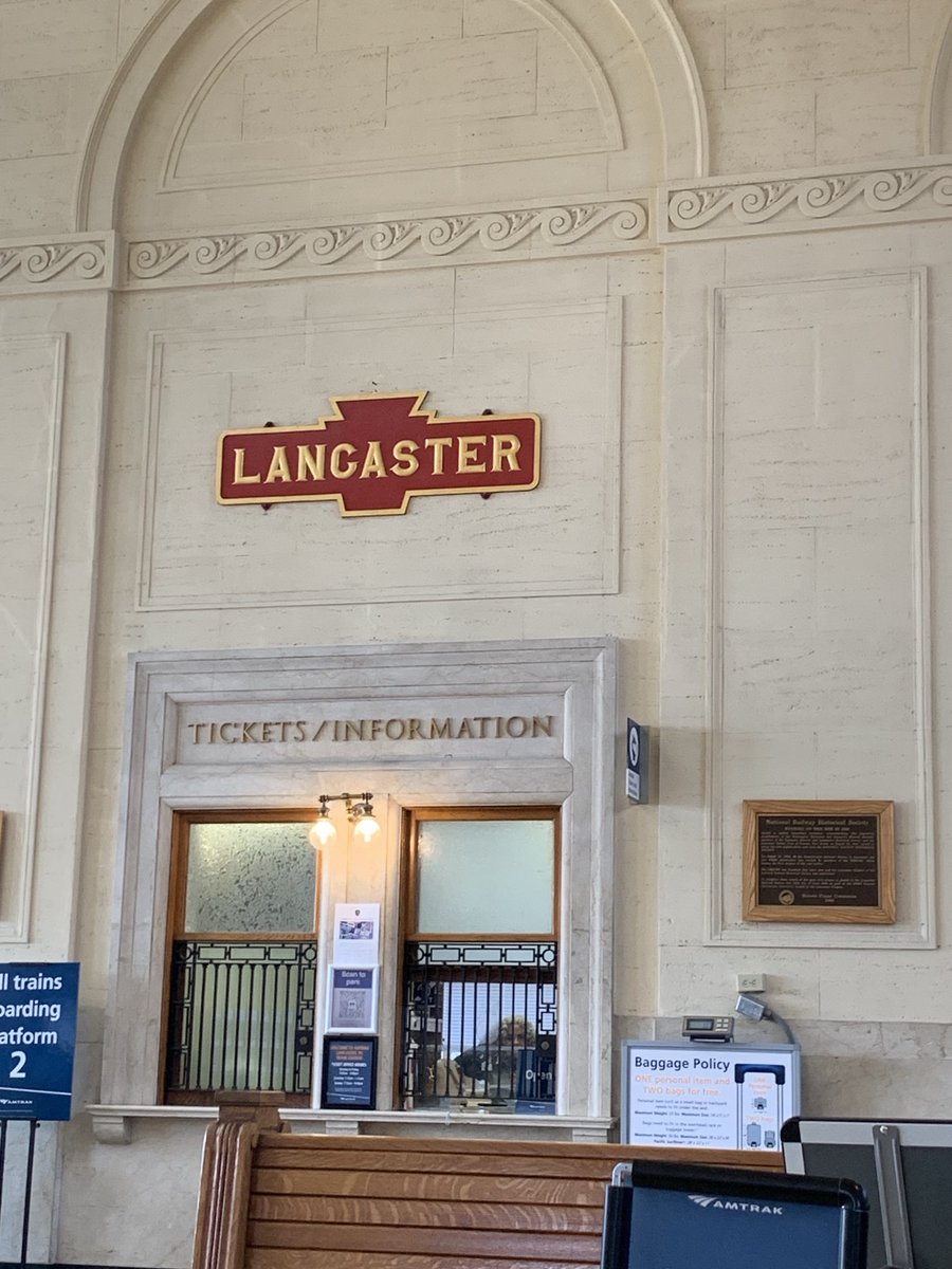 Good bye Lancaster Pa. We enjoyed our time here at a family wedding.