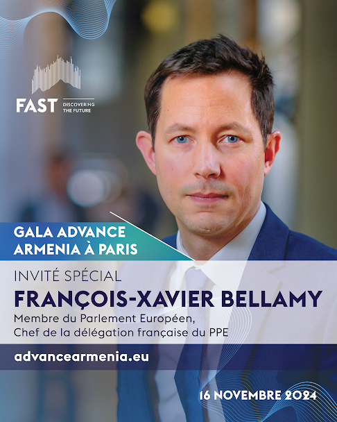 Foundation_FAST's tweet photo. ✨ Nous avons l’honneur d’accueillir @fxbellamy éminent membre du Parlement Européen et Vice-Président du groupe PPE, au Gala Advance Armenia à Paris! Sa présence souligne l’amitié solide entre la France et l’Arménie.  Réservez votre place sur https://t.co/0Xn2zxTOj7 https://t.co/EPxNCZmHnw