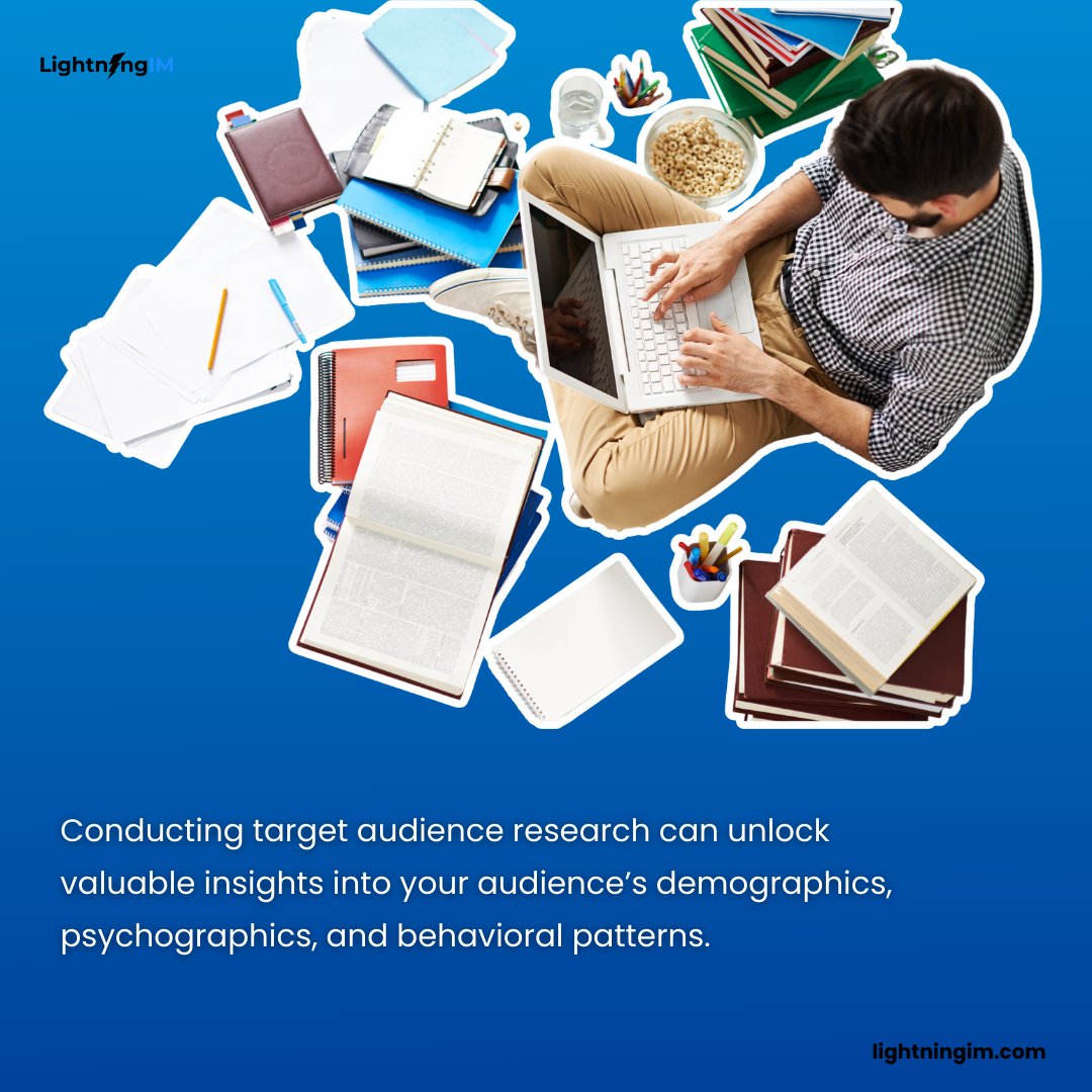 lightningim_com's tweet image. Understanding your audience is crucial for hitting the mark in marketing 🎯. Research leads to strategies that meet your audience’s real needs. #AudienceInsights #MarketResearch #CustomerExperience #BusinessGrowth #MarketingTips