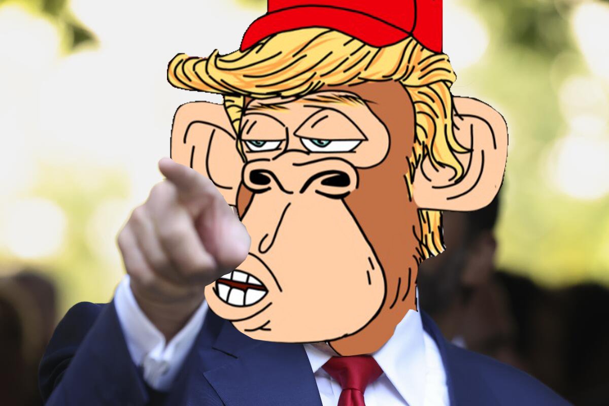Who's voting for Trump tomorrow? You..

Make Ape Great Again $MAGA