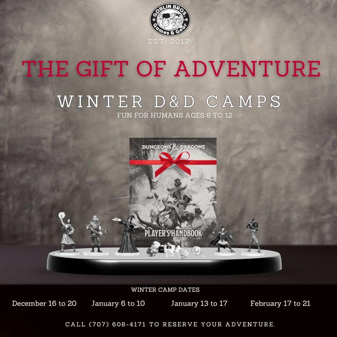 Surprise your young explorer with an adventurous experience this winter.

 #goblinbros #funforhumans #visitrrsq #lovepetaluma <a href="/railroad_square/">Railroad Square</a> @petalumadowntown @shoppetaluma @downtownsantarosa <a href="/enrichment/">E_I</a>.kids