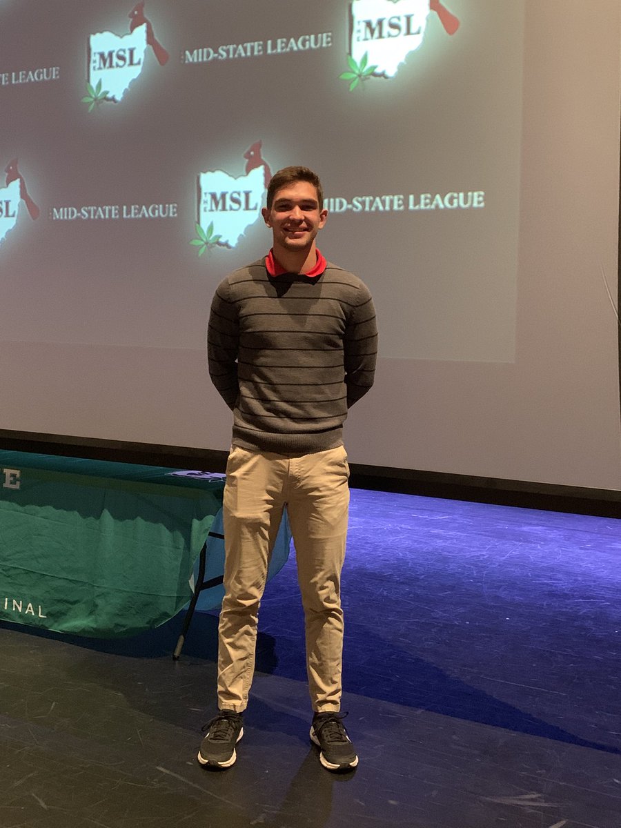 Thank you to the MSL for the 1st Team selection