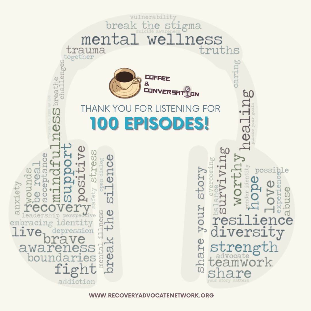 🎙️✨ Big milestone alert! Our 100th episode is just around the corner; we can't wait to share it with you! 💙 #RANPodcast100 #MilestoneMoment #MentalHealthMatters #RAN2Welness #100 #100thepisode