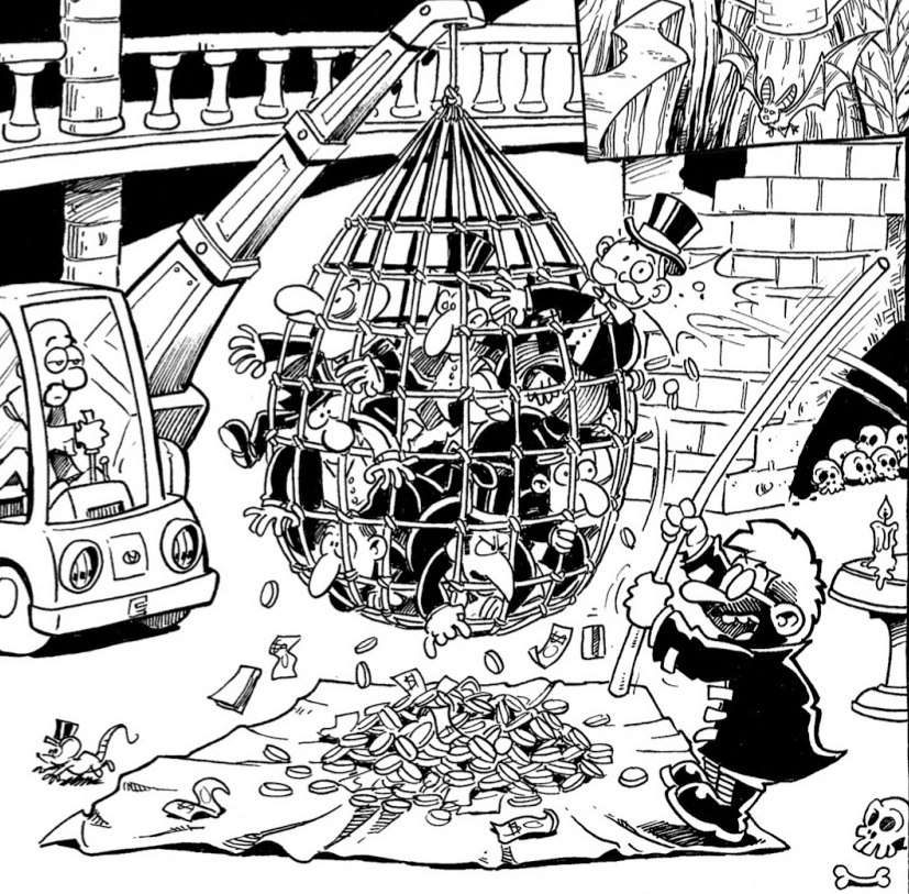 Vareo de POLÍTICOS y BANQUEROS por parte del PROFESOR ÉPSILON