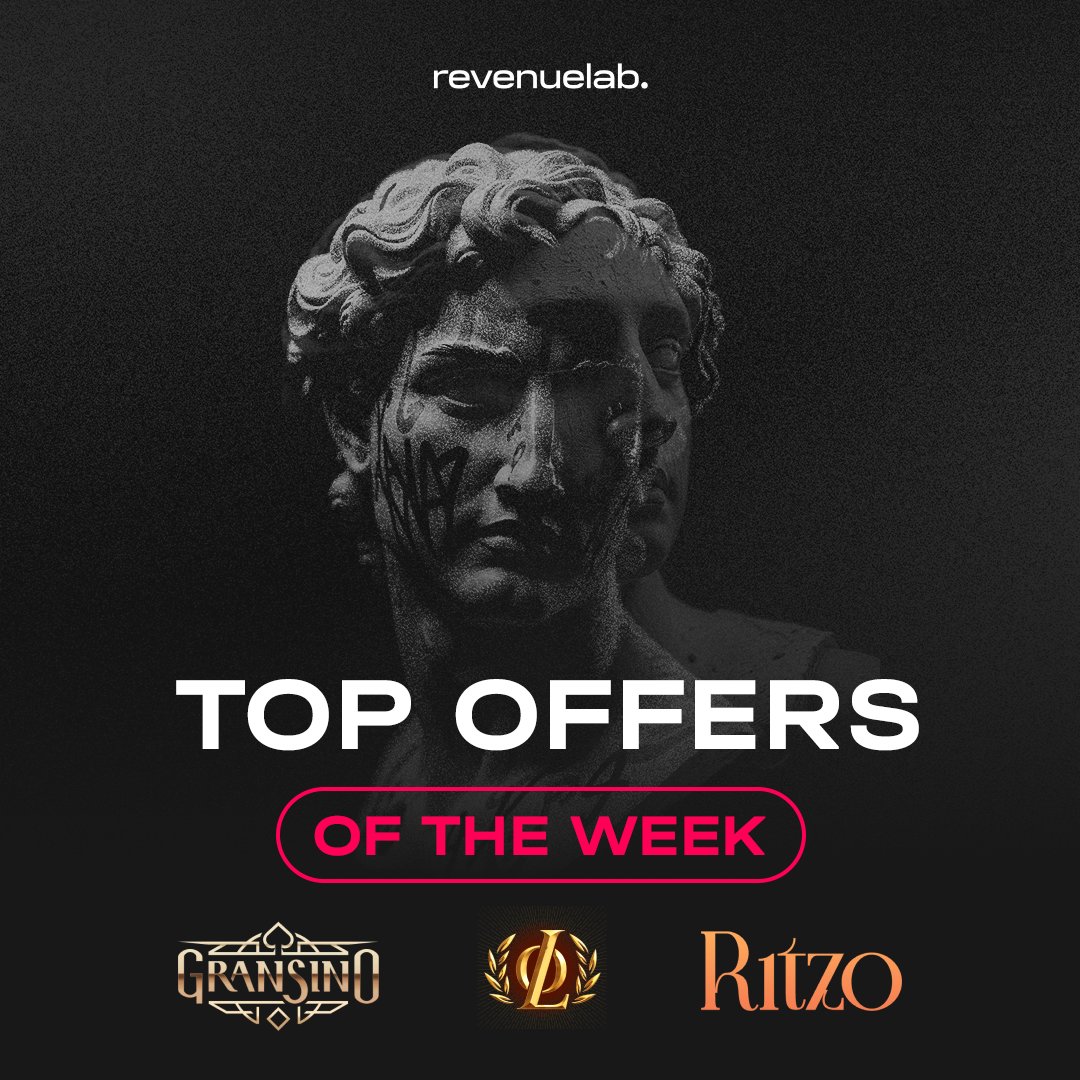 revlab_'s tweet image. Top offers of the week 🚀

⭐️ Legiano

— Casino + sportsbook
— Tournaments
— VIP Program Benefits- Supports Crypto Payments

⭐️ Gransino

— 24/7 Live Chat
— Special VIP Program
— Top Providers
— Weekly Challenges

 ⭐️ Ritzo

— Tournaments
— 24/7 Live Chat
— Loyalty Program