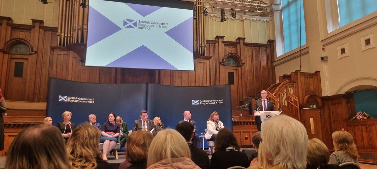 SnpPrestwick's tweet photo. Today we welcome the FM &amp; the Scottsh cabinet to Ayr.

One question asked today by an SNP Branch member was should the cabinet of South Ayrshire Council also put themselves up for scrutiny/accountability like today?! https://t.co/T0N7NcXmQf