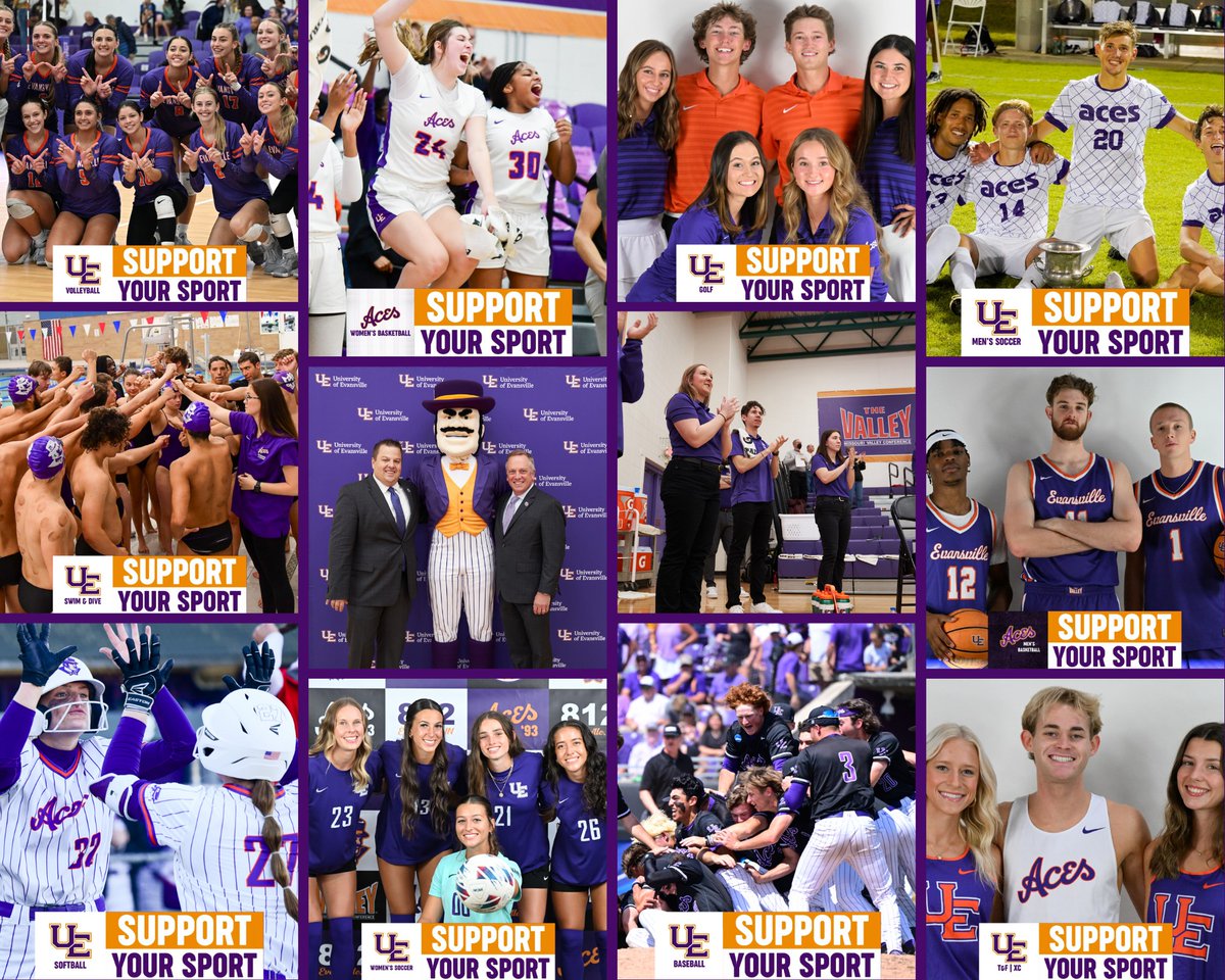 University of Evansville tweet media