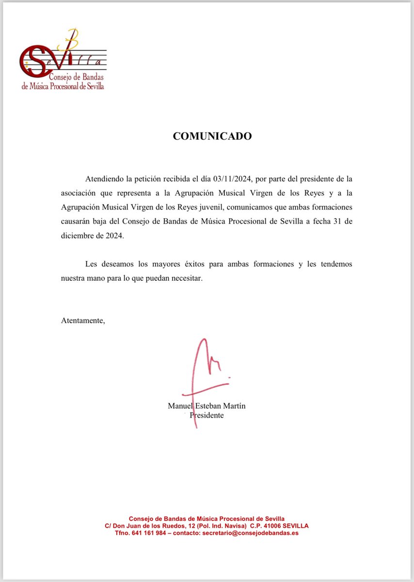 🔴 COMUNICADO OFICIAL.