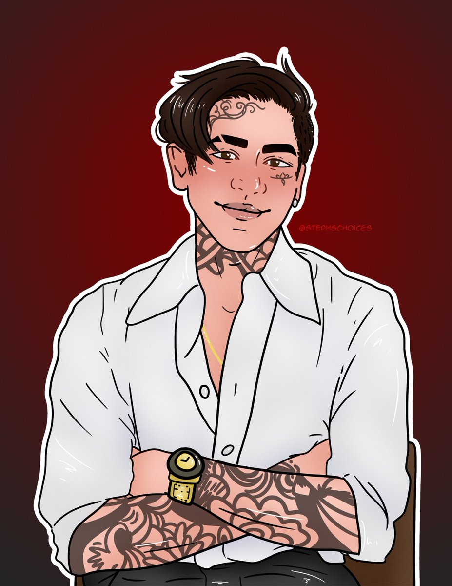 Jay in a dress shirt by Stephchoices 🥰 #faf