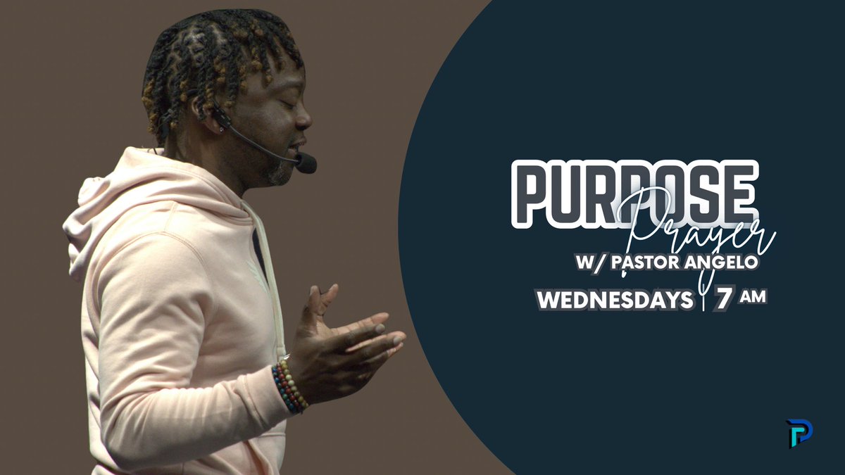 AngeloBrooksMin's tweet photo. Join us online on Wednesday mornings for Prayer..
#2Chronicles7:14 #PurposePrayer #FB #Youtube https://t.co/cEPlXtCBfg