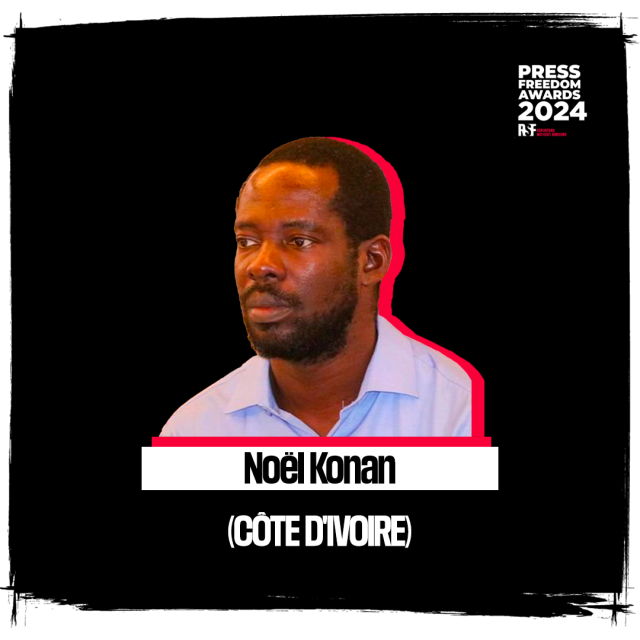 32e édition du prix Reporters sans frontières (RSF) pour la liberté de la presse: C'est un grand honneur pour moi d'être parmi les nominés du prix du journalisme d’investigation africain - Mohamed Maïga. Rendez-vous le 4 décembre 2024 à Washington DC.
