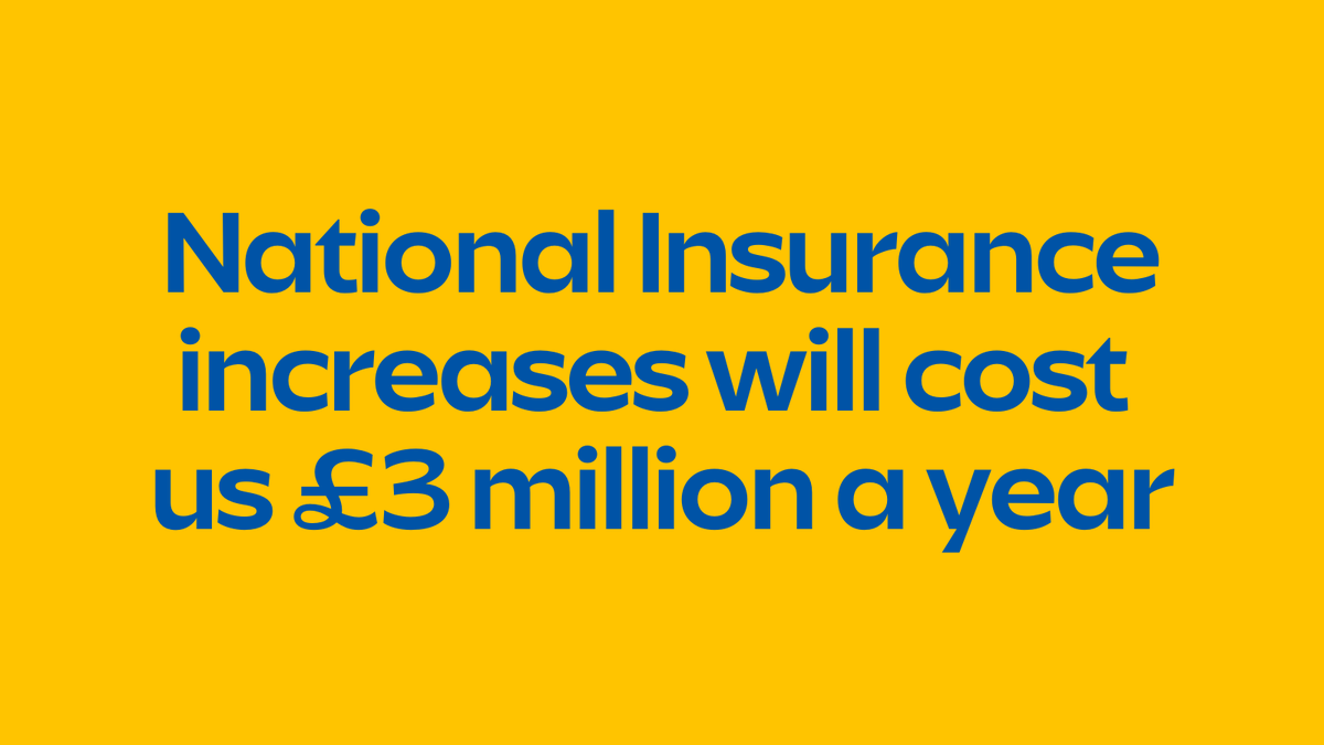mariecurieuk's tweet image. 🚨 BREAKING: National Insurance increases will cost us £3 million a year.

This tax is counter-productive.

If charities like us can&apos;t afford to deliver end of life care services, it will put even more pressure on the NHS.

We’ve written to @WesStreeting. Here’s why 👇 1/5