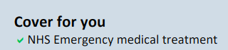 JOSH_DALEK's tweet photo. Can someone please explain why this insurer is trying to say one of the benefits of going with them is getting what I am entitled to as a UK tax payer https://t.co/DjS7aGVI3E