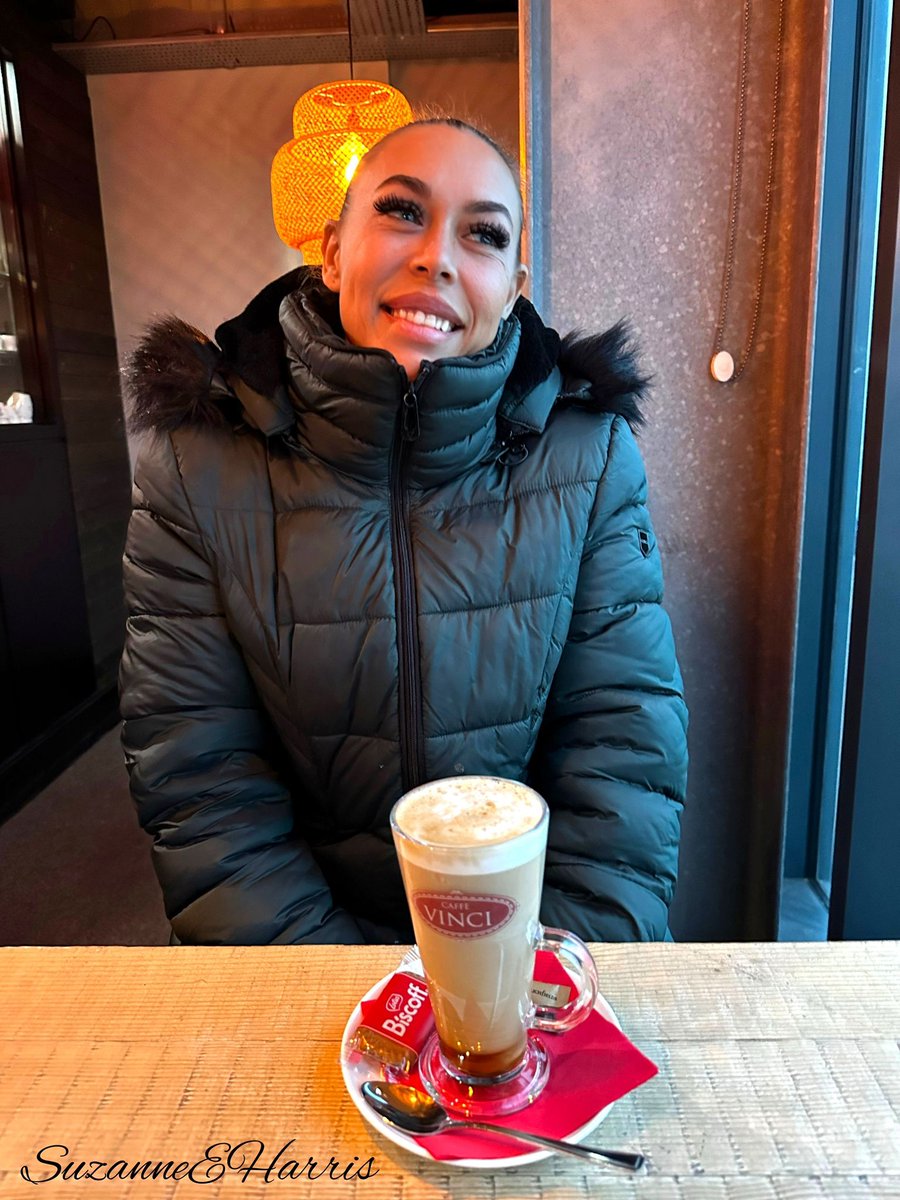 Lovely coffee earlier to warm myself up, winter is creeping in ❄️