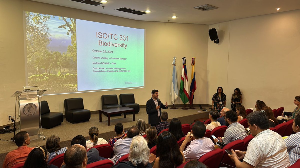 isostandards's tweet photo. 🌍 Wrapping up 2 impactful weeks at #COP16! Key takeaways:
🌐 Harmonizing standards is key to implementing the Kunming-Montreal Biodiversity Framework.
🌱 Biodiversity needs to be mainstreamed across sectors.
📈 Standards-setters play a vital role in aligning public markets. https://t.co/5K4HF3VCW4