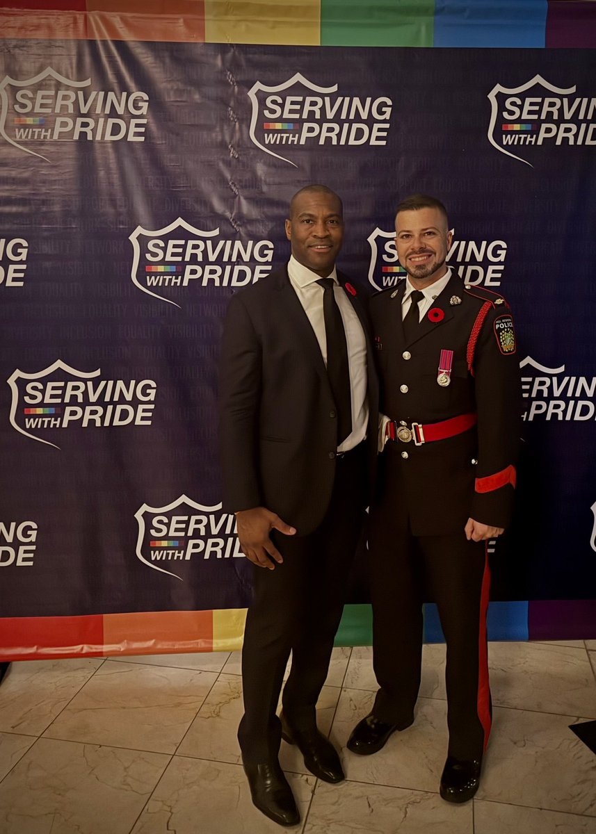 Cst. Bell-Morena (@officer_ty) on Twitter photo A big thank you to <a href="/BakariSavage/">Bakari Savage</a> from <a href="/CP24/">CP24</a> for being a phenomenal Emcee at the <a href="/swpontario/">Serving With Pride</a> Gala & Awards night. We were honoured to have you and I’m honoured to now call you a friend. A big thank you to <a href="/BakariSavage/">Bakari Savage</a> from <a href="/CP24/">CP24</a> for being a phenomenal Emcee at the <a href="/swpontario/">Serving With Pride</a> Gala & Awards night. We were honoured to have you and I’m honoured to now call you a friend.