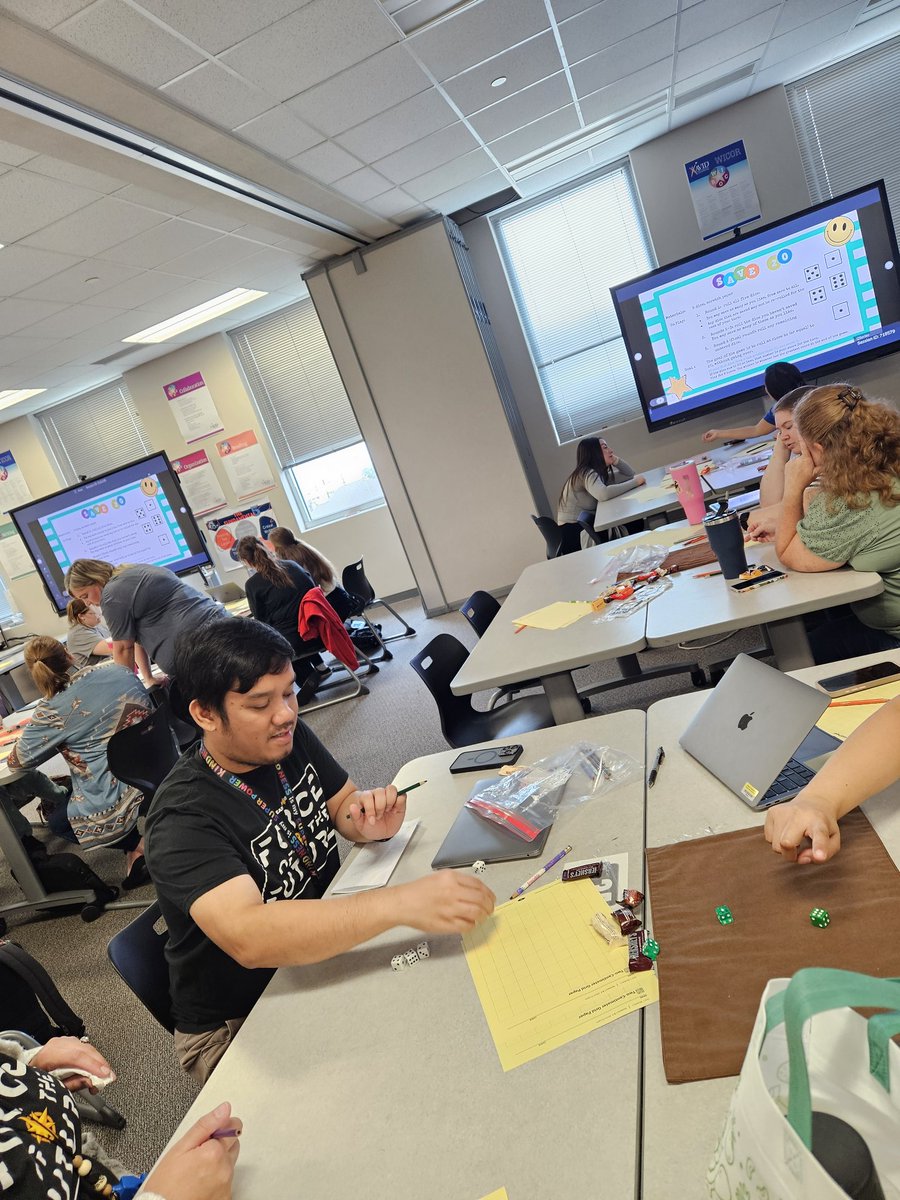 Darby Tobolka (@itsmedarbyt) on Twitter photo Packed house for "Positive Math Identity Through Games" at the #1LISD Continuous Improvement Conference! Way to represent <a href="/lisdelemmath/">LISD Elem Math</a> Alex and Dawn!👏🏼🙌🏼😍 #MathRocks Packed house for "Positive Math Identity Through Games" at the #1LISD Continuous Improvement Conference! Way to represent <a href="/lisdelemmath/">LISD Elem Math</a> Alex and Dawn!👏🏼🙌🏼😍 #MathRocks