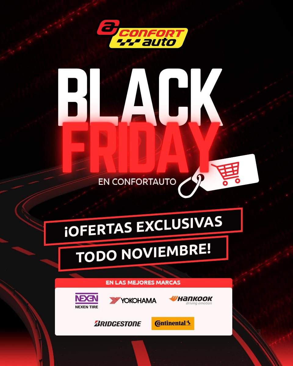 Confortauto (@confortauto) on Twitter photo ⚫ ¡Black Friday en <a href="/Confortauto/">Confortauto</a>! Aprovecha un noviembre de locura con ofertas exclusivas en primeras marcas.
ℹ️ *Consulta condiciones en confortauto.com/promociones-of…
🗓️ Válido hasta el 30 de noviembre de 2024.
#blackfriday #neumaticos #ruedas #coches #ofertas ⚫ ¡Black Friday en <a href="/Confortauto/">Confortauto</a>! Aprovecha un noviembre de locura con ofertas exclusivas en primeras marcas.
ℹ️ *Consulta condiciones en confortauto.com/promociones-of…
🗓️ Válido hasta el 30 de noviembre de 2024.
#blackfriday #neumaticos #ruedas #coches #ofertas