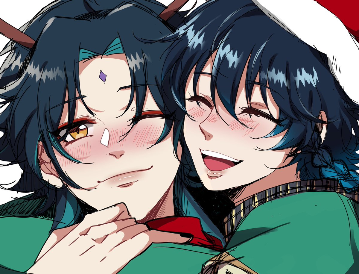 Neechuusho's tweet photo. Finally finished this WIP 🥹😭 #xiaoven https://t.co/yuZm6yMG99