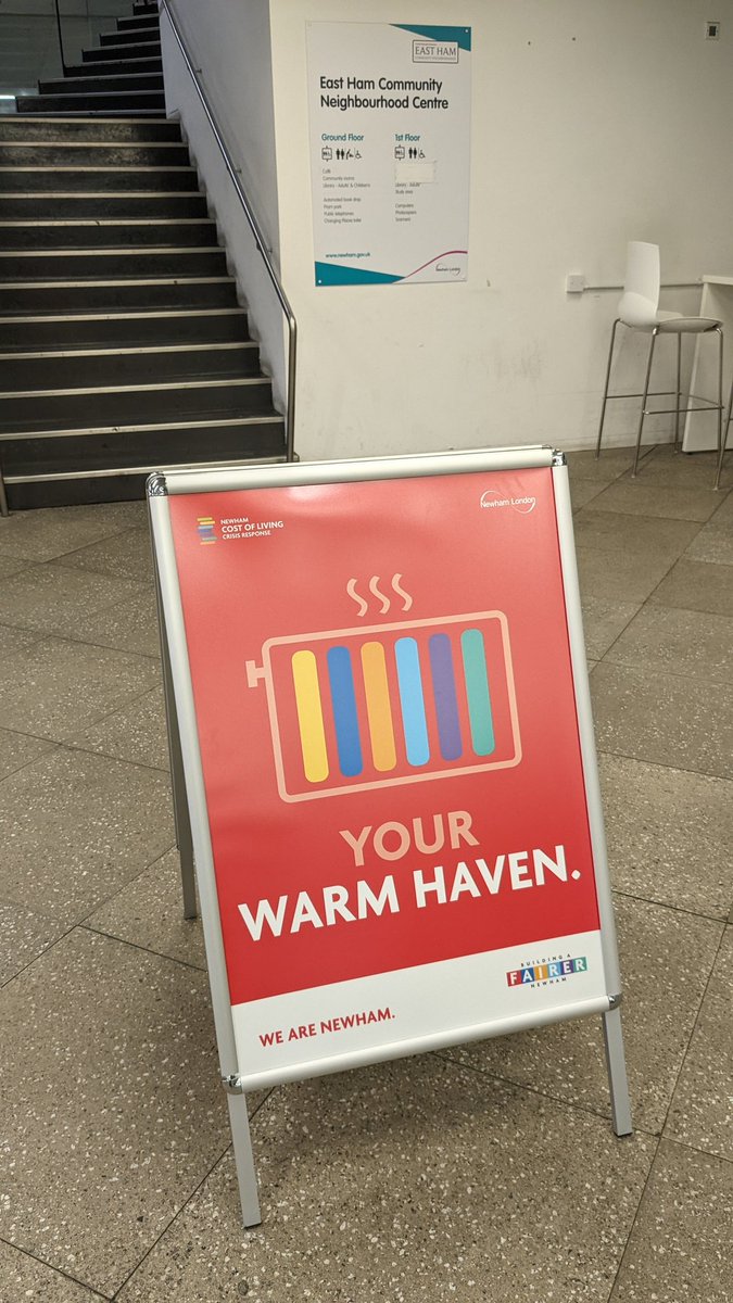 From 4 November, Newham Libraries will open longer to provide warm spaces for residents, reports Neandra Etienne

newhamvoices.co.uk/2024/11/03/new…

Photo East Ham <a href="/NewhamLibraries/">Newham Libraries</a> ©Neandra Etienne