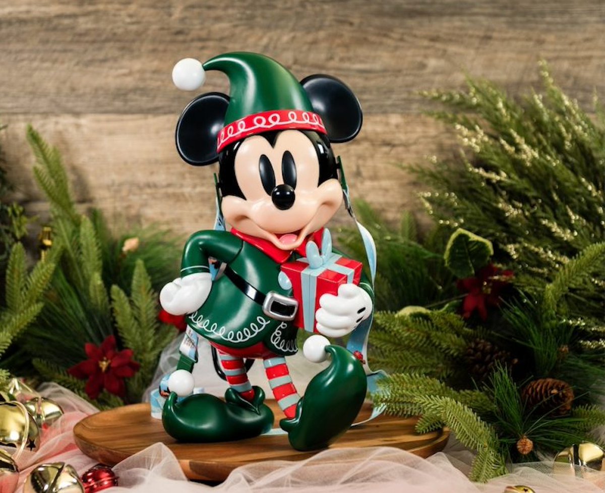 ミッキーマウス クリスマスエルフ ポップコーンバケット ミッキーエルフポップコーンバケット発売🎅 場所：ディズニーランド