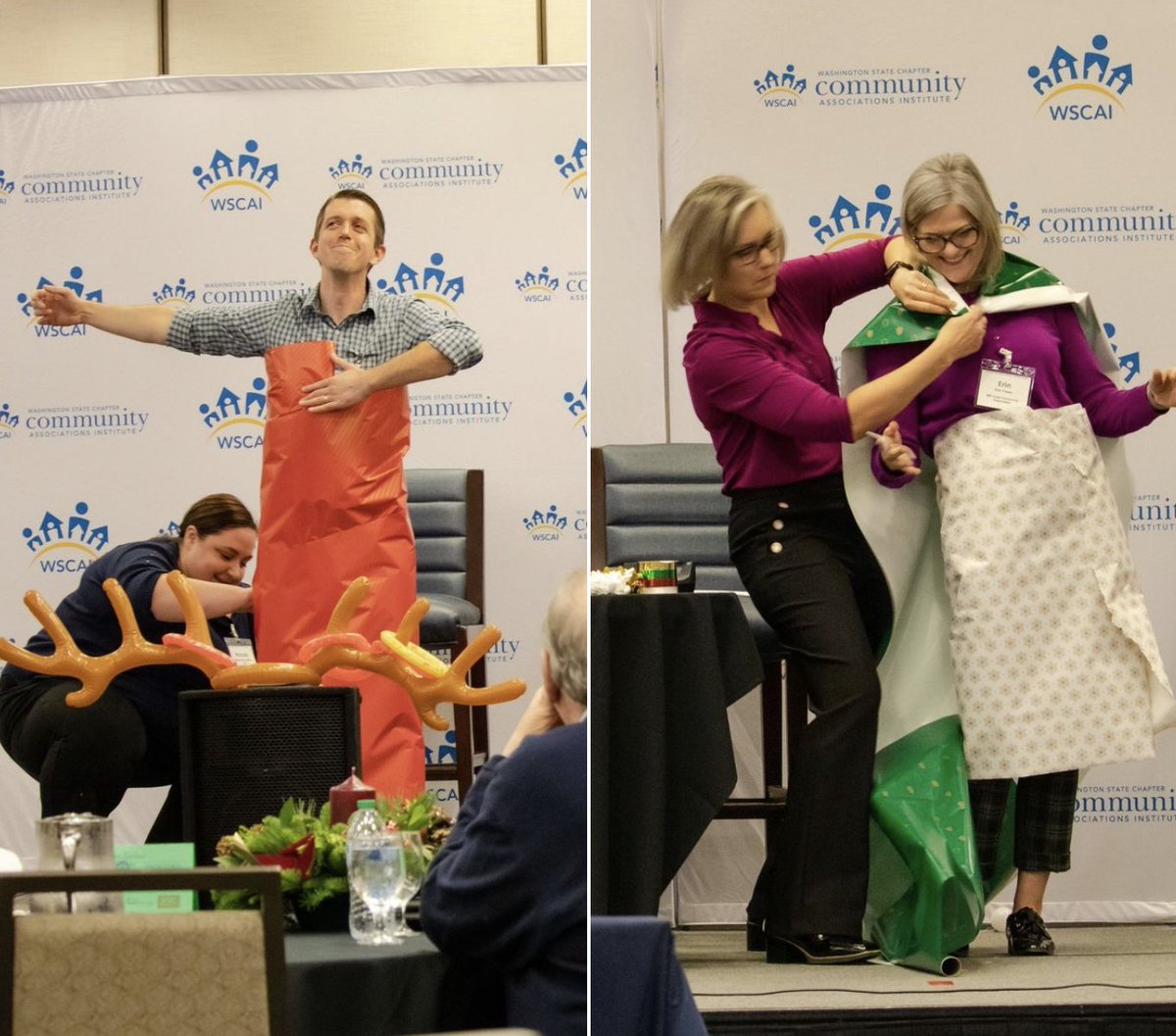 Looking forward to more 🎁 fun &amp; games ☃️❄️ at this year's Chapter Luncheon!!! Last year was such great fun—and ALL chapter members are invited to join in our reindeer games! 🦌 Register here: wscai.org/events/annual-…