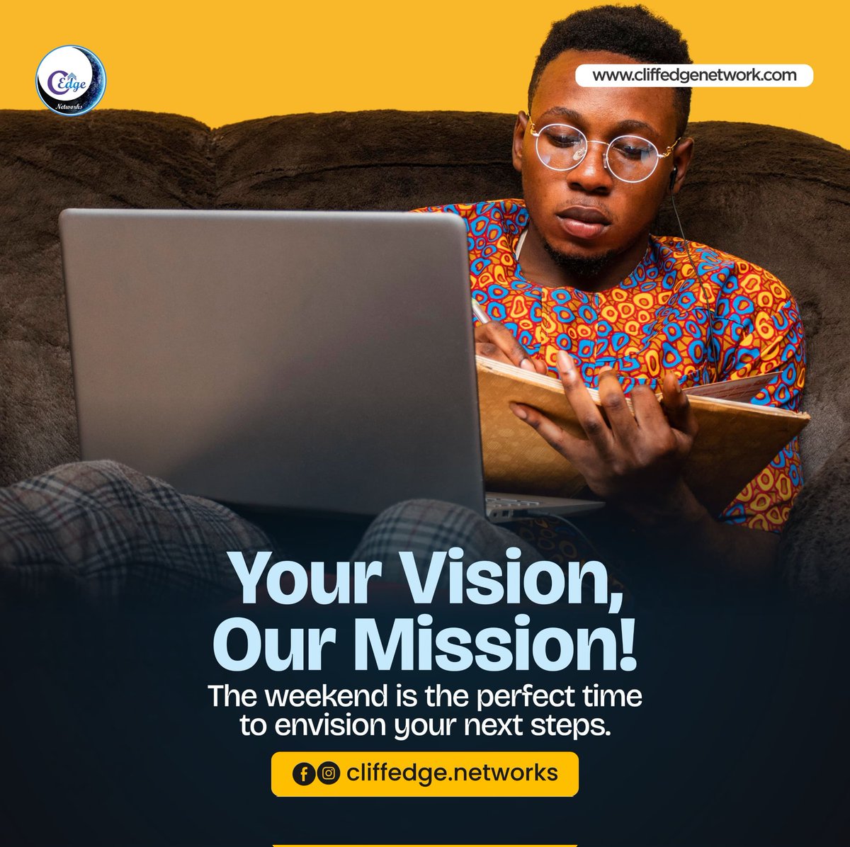 cliffedge_works's tweet photo. Your business’s potential is limitless! 🌟 Take this weekend to reflect on new
opportunities and let us help you turn them into reality. #WeekendMotivation
#CliffEdgeNetworks https://t.co/7NLHs9nQ7V