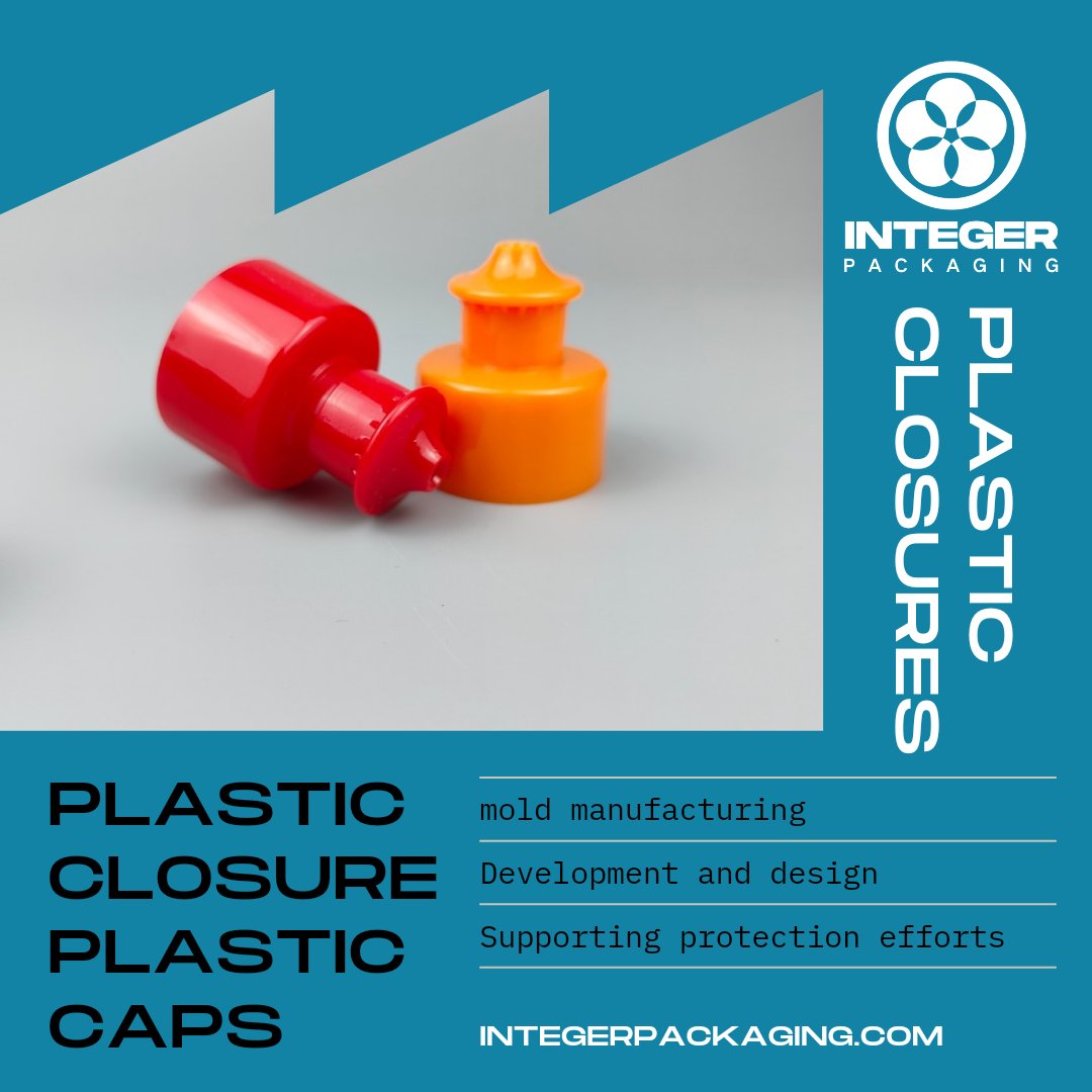integerpkg's tweet image. We design and upgrade bottle cap systems, but we also make many traditional caps that can be customized according to customer needs.#packaging #packagingsolution #plasticcaps #closures