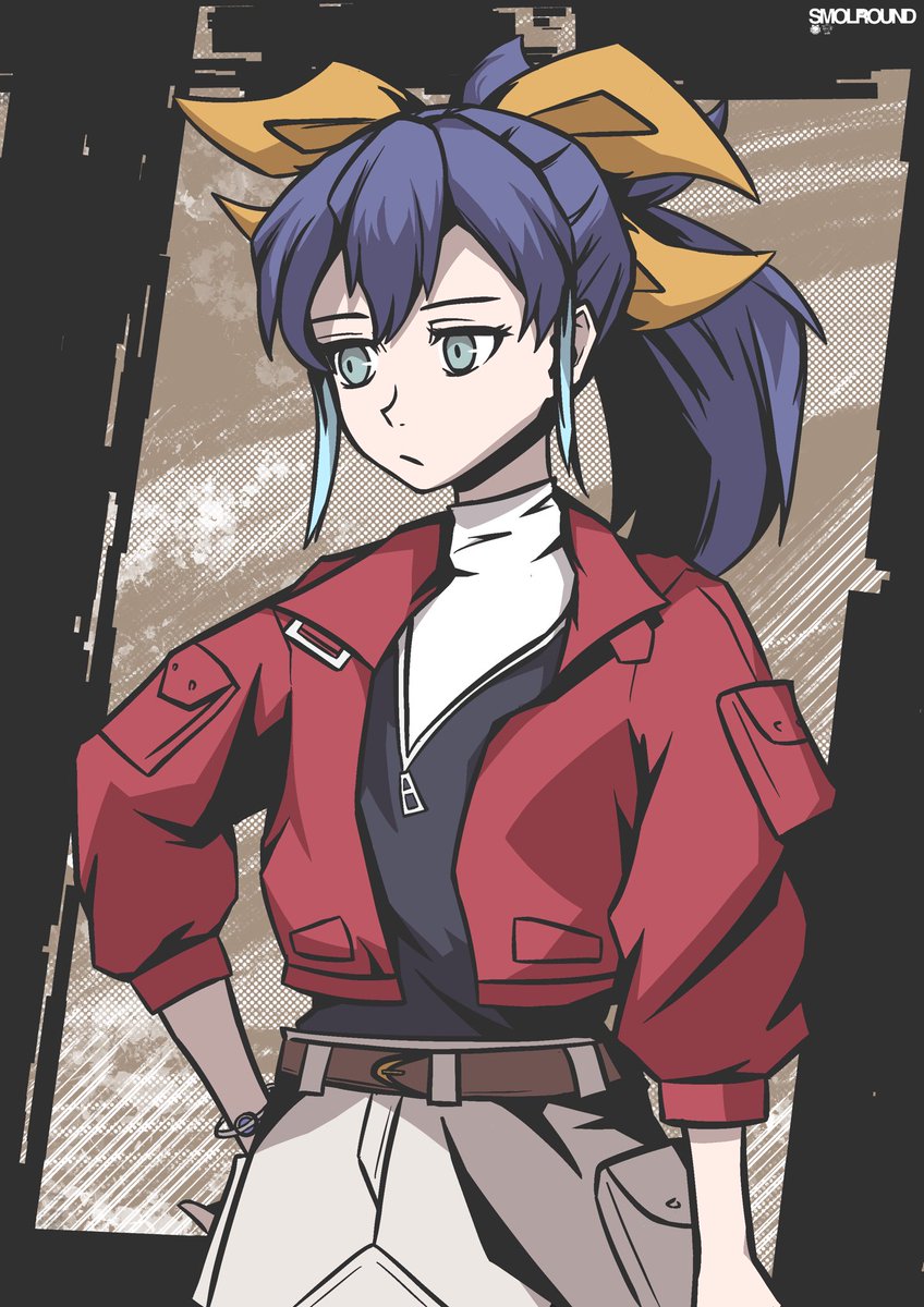 SmolRound's tweet photo. Serena if she was a TWEWY character #yugioh #yugiohfanart https://t.co/V5b86LJnRv