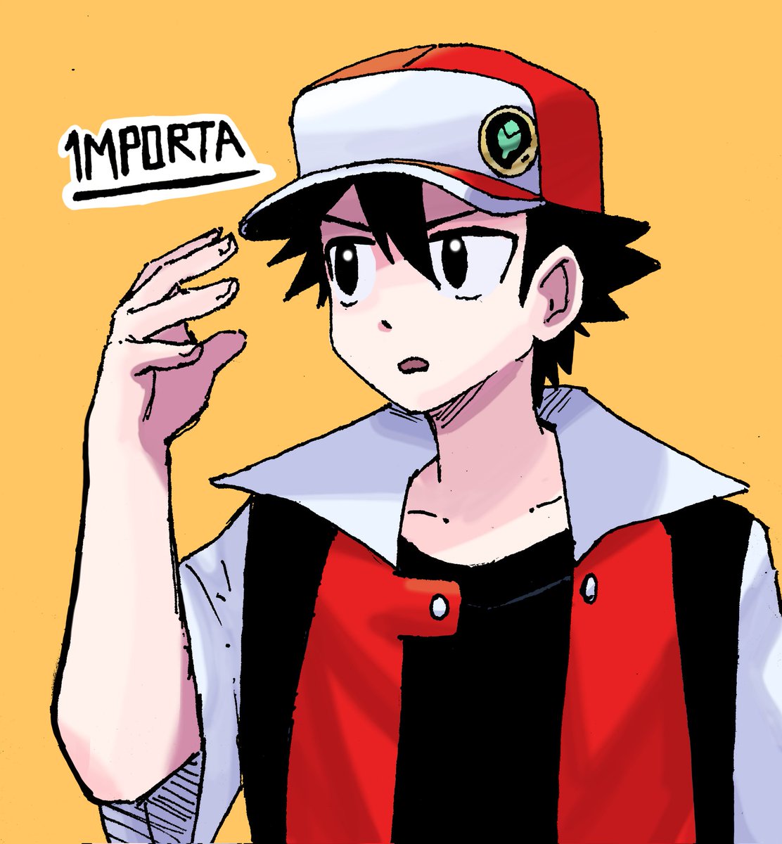 1mporta1's tweet photo. Color Sketch: Red (OG)

#Red #trainerred #Redpokemon #pokemon #レッド #pokemonred #pokemonfanart #pokemontrainerred #rby #rbgy #redblueyellow #pokemonblue #pokemongreen #pokemonyellow #fanart #trainer https://t.co/URUwgg45I8
