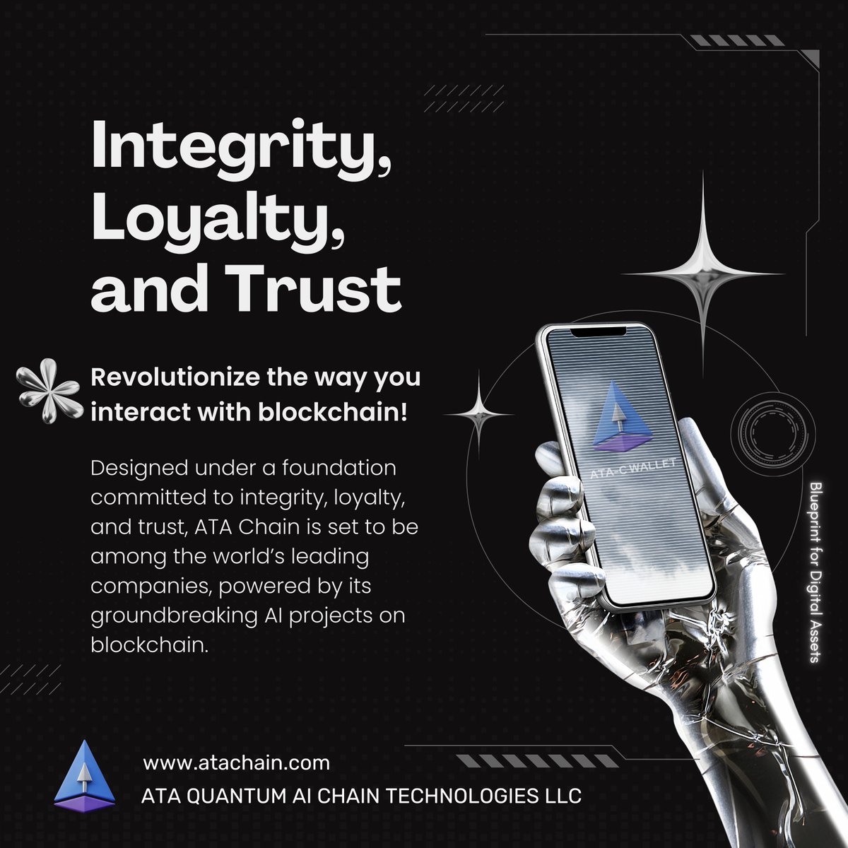 atachainatax's tweet image. 🚀 Designed under a foundation committed to integrity, loyalty, and trust, ATA Chain is set to be among the world’s leading companies, powered by its groundbreaking AI projects on blockchain. 🌍

#ATAChain #Blockchain #AI #ATAQuantumAIChain #ATACWallet  #Web3
