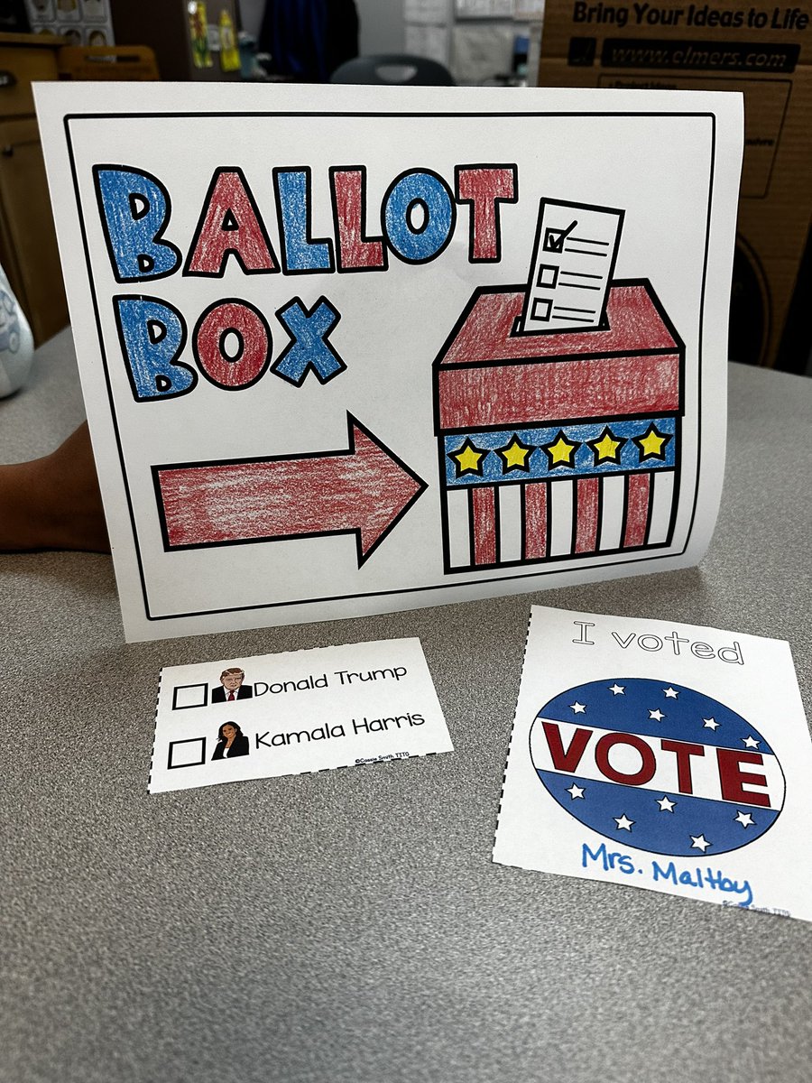 MrsMaltbyMRS's tweet photo. Our class voted today. We hope you will vote tomorrow! @MillsRiverSch  #ElectionDay2024 https://t.co/Gk3jq7mPme