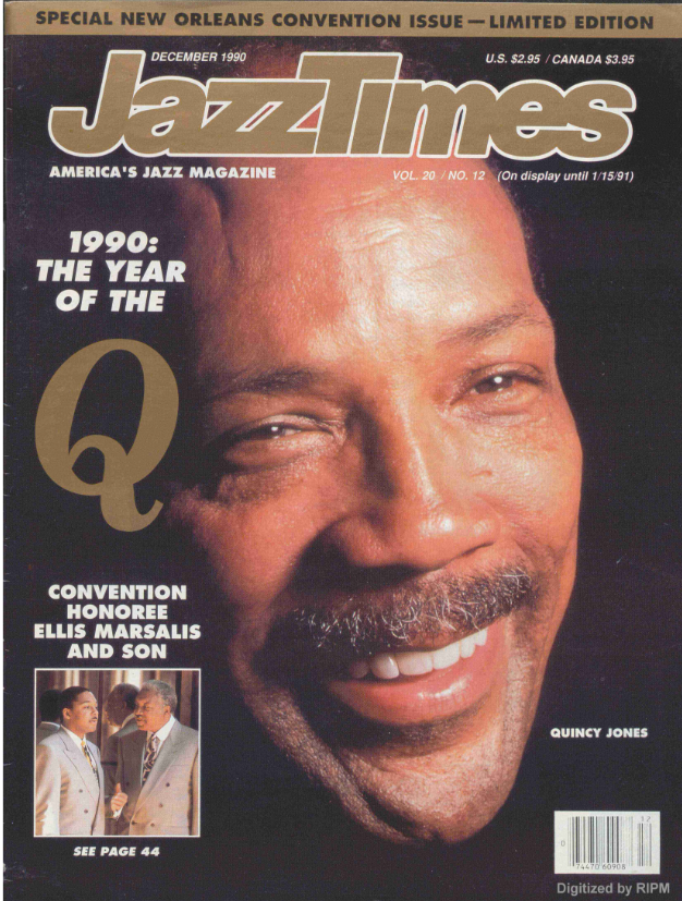 RIPM Jazz remembers the great composer, producer,  and arranger Quincy Jones (1933-2024) whose incredible, wide-ranging career is richly documented in the jazz press.