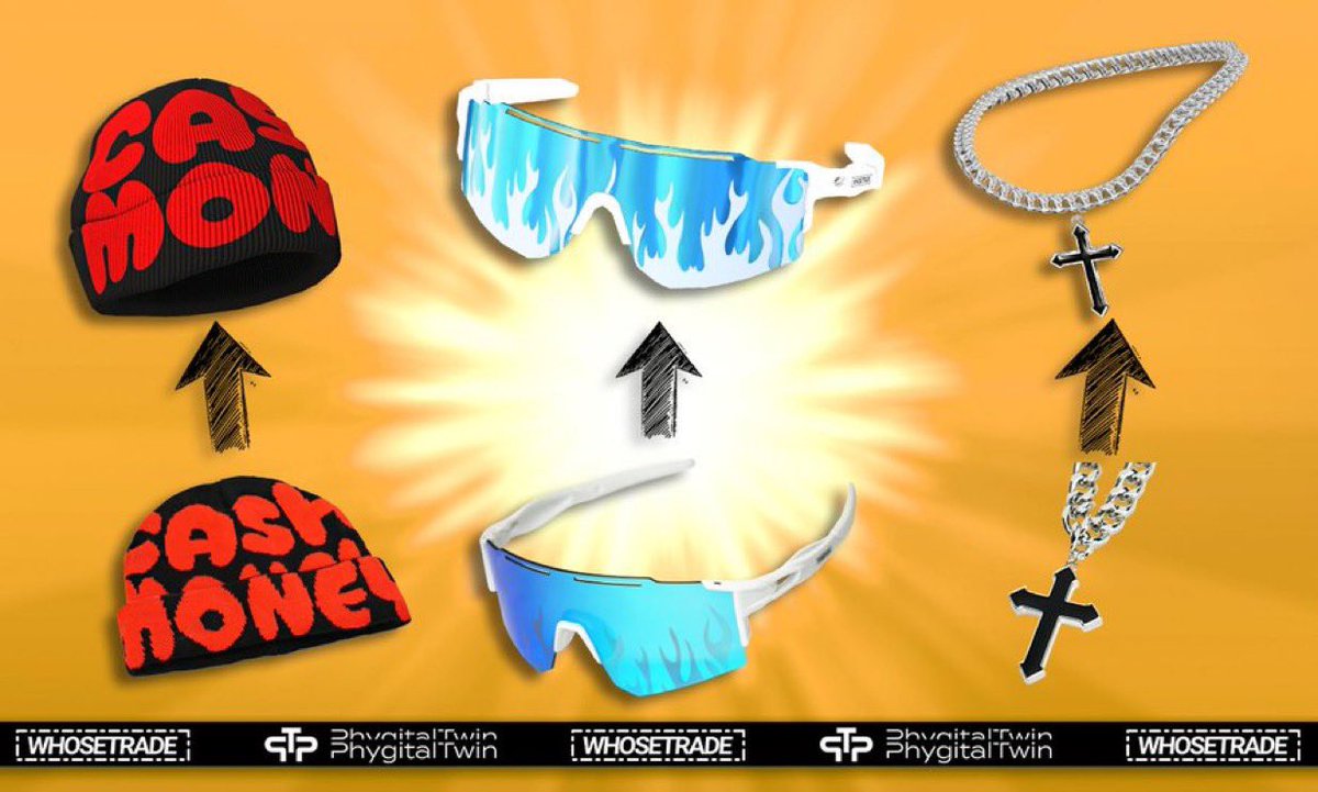 PhygitalTwin (@phygitalt) on Twitter photo The first phygital drop by <a href="/WhoseTrade/">WhoseTrade</a> is dropping at 2pm EST/ 7pm GMT.
Designed for Roblox, now both your avatar and yourself can wear matching Whosetrade outfits.
Wear this unique accessory drop on your quest in IRL and URL
phygitaltwin.io
🚀🚀⭐️⭐️ The first phygital drop by <a href="/WhoseTrade/">WhoseTrade</a> is dropping at 2pm EST/ 7pm GMT.
Designed for Roblox, now both your avatar and yourself can wear matching Whosetrade outfits.
Wear this unique accessory drop on your quest in IRL and URL
phygitaltwin.io
🚀🚀⭐️⭐️
