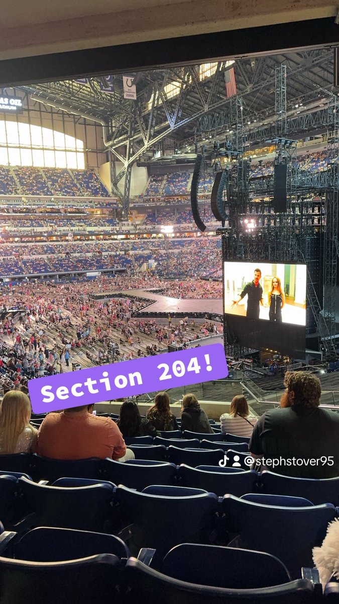 stbennett20's tweet photo. Had such a good night! Finally got to see @taylorswift13 in concert! So much better than a glitchy live stream! #IndyTSTheErasTour #IndyN2 @taylornation13 https://t.co/sNCQbQGCAA