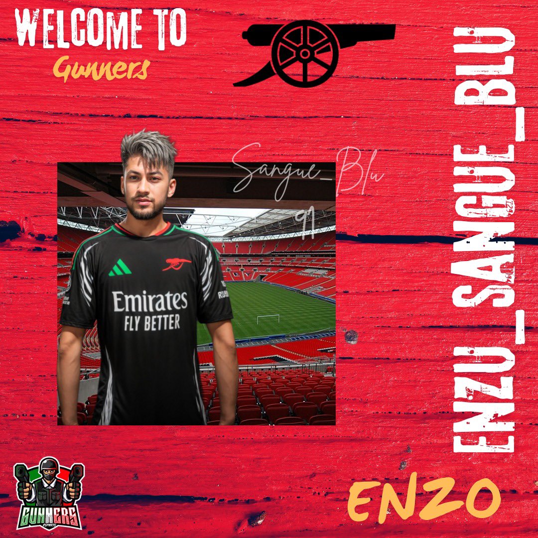 GRANDE ACQUISTO IN CASA GUNNERS DIAMO IL BENVENUTO A <a href="/Dece104/">enzu_sangue_blu</a> FAREMO GRANDI COSE INSIEME ❤️🤍