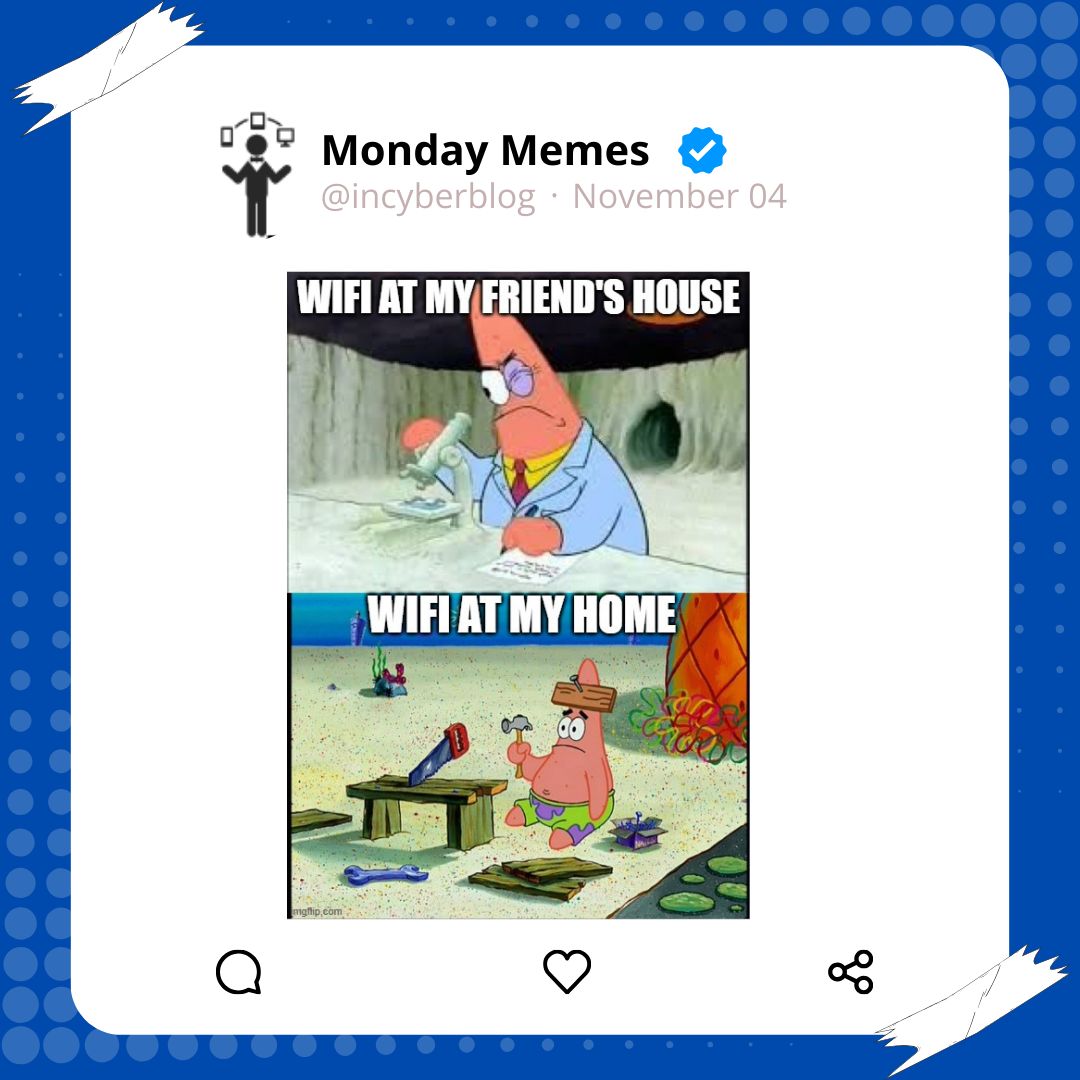 incyberblog's tweet image. In this week's #MondayMuftGyaan, we tell you to be very CAUTIOUS when you are on a public WiFi.

#WiFi #WirelessNetwork #Security #CyberSecurity #TheCyberBlogIndia #Awareness